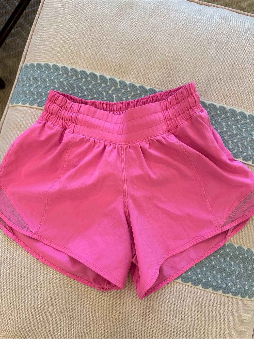 lululemon athletica Hot Pink Running Shorts with High Waist